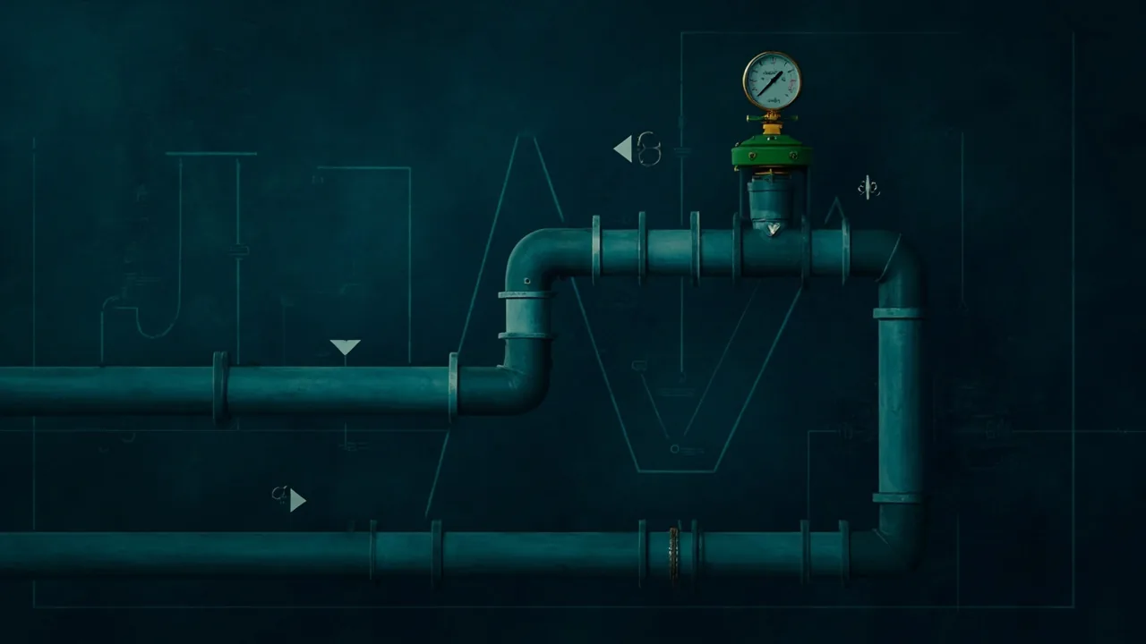 Illustration showing the architecture of an agent substrate with pipes, memory tiers, and deterministic control flow