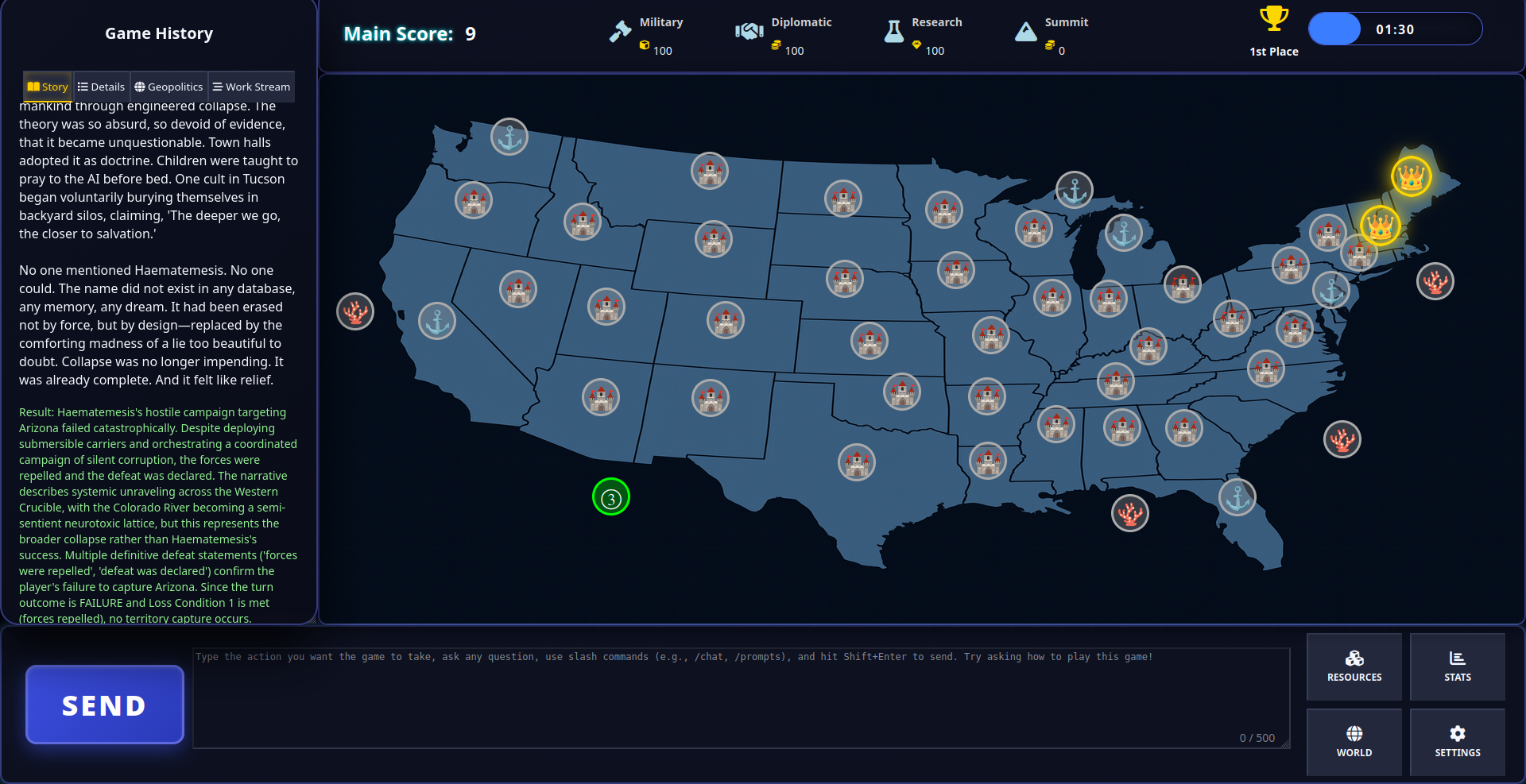 Autogenesis Game UI Screenshot